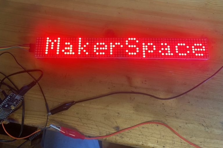 Projekt: LED-Laufschrift