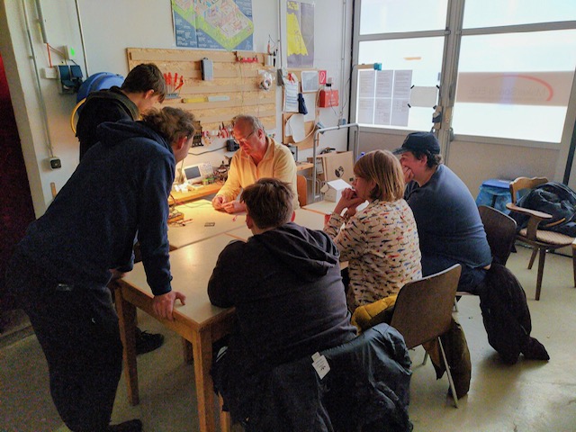 Workshop mit Jugendlichen des Berufsbildungswerks