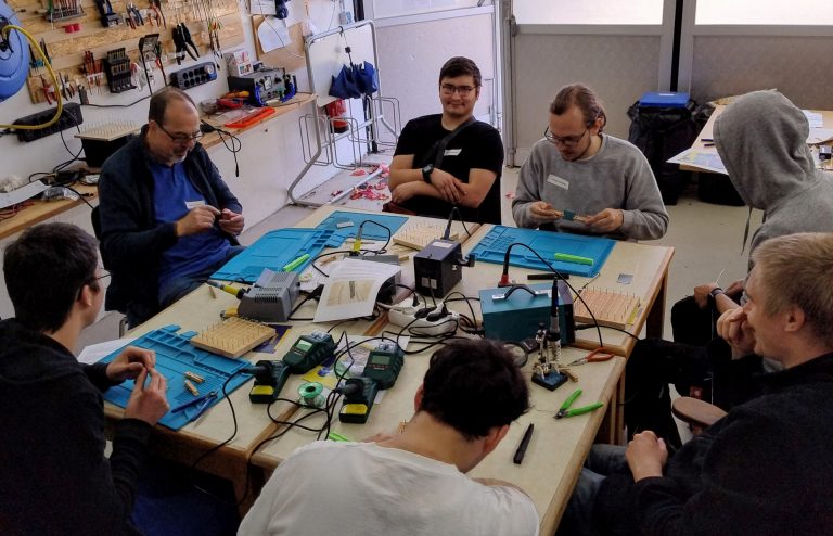 Löten Lernen für BBW Auszubildende