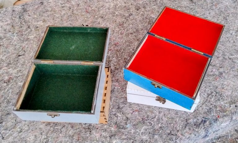 Schmuckkästchen – eine Bastelaktion mit BBW Jugendlichen