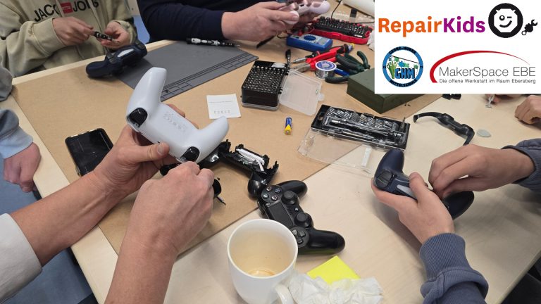 RepairKids an der Georg-Huber-Mittelschule Grafing