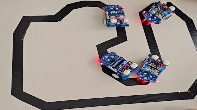 Robot Cars bauen mit BBW Jugendlichen