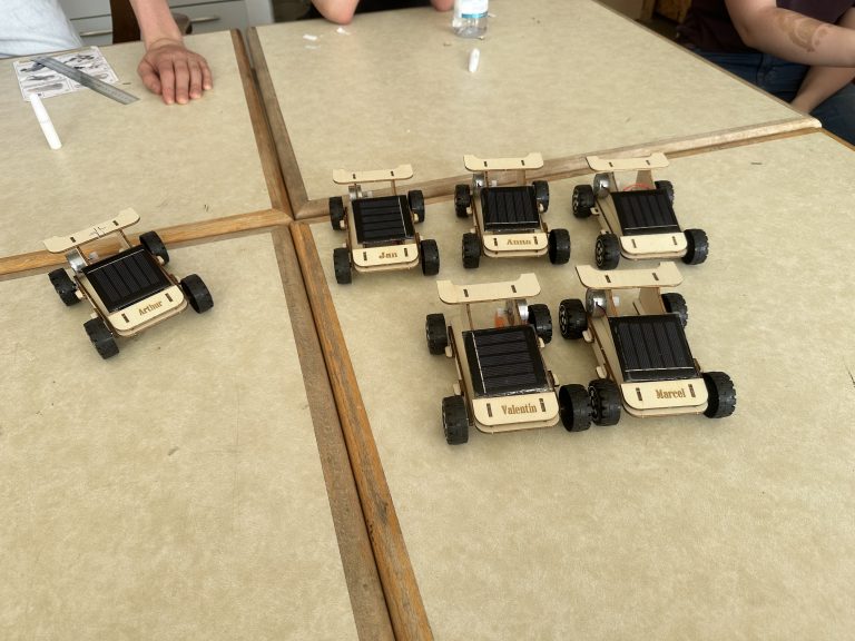 Die Solarauto-Flotte